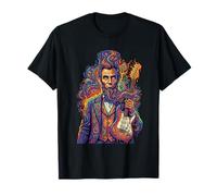 Abraham Lincoln Abe Lincoln Jouant de la Guitare T-Shirt