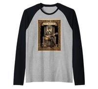 Abraham Lincoln Abe Lincoln Jouant de la Guitare The Musician Manche Raglan