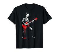 Abraham Lincoln Abe Lincoln Joue de la Guitare Drip Style T-Shirt