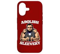 Abraham Lincoln Abolish The Sleevery Coque pour iPhone 17