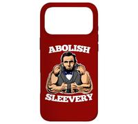 Abraham Lincoln Abolish The Sleevery Coque pour iPhone 17 Pro Max