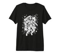 Abraham Lincoln Astronaute Space Explorer T-Shirt Haut de Gamme