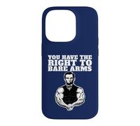 Abraham Lincoln Bare Arms Vous Avez Le Droit d'avoir Les Bras Nus Coque pour iPhone 14 Pro
