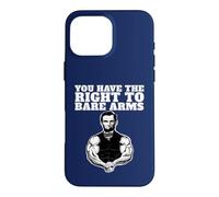 Abraham Lincoln Bare Arms Vous Avez Le Droit d'avoir Les Bras Nus Coque pour iPhone 16 Pro Max