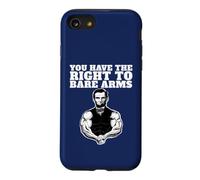 Abraham Lincoln Bare Arms Vous Avez Le Droit d'avoir Les Bras Nus Coque pour iPhone SE (2020) / 7/8