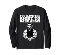 Abraham Lincoln Bare Arms Vous Avez Le Droit d'avoir Les Bras Nus Manche Longue