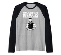 Abraham Lincoln Bare Arms Vous Avez Le Droit d'avoir Les Bras Nus Manche Raglan