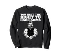 Abraham Lincoln Bare Arms Vous Avez Le Droit d'avoir Les Bras Nus Sweatshirt