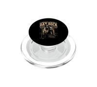 Abraham Lincoln Drapeau américain Amusant du président américain Guitariste PopSockets PopGrip pour MagSafe