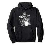 Abraham Lincoln Drummer Président Music Lover Sweat à Capuche