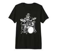 Abraham Lincoln Drummer Président Music Lover T-Shirt Haut de Gamme