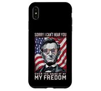 Abraham Lincoln est désolé de ne Pas t'entendre Parler de ma liberté Coque pour iPhone XS Max