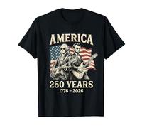 Abraham Lincoln Guitare 250 USA 250th Bicentennial T-Shirt