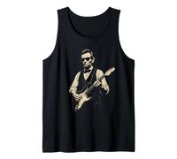 Abraham Lincoln Guitare Abe Lincoln Retro Vintage Débardeur