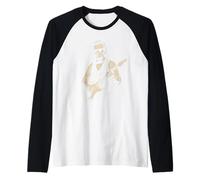 Abraham Lincoln Guitare Abe Lincoln Retro Vintage Manche Raglan