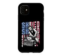 Abraham Lincoln Guitare électrique Smash Shred Guitarist Music Coque pour iPhone 11