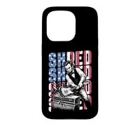 Abraham Lincoln Guitare électrique Smash Shred Guitarist Music Coque pour iPhone 15 Pro