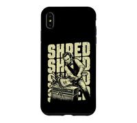 Abraham Lincoln Guitare électrique Smash Shred Guitarist Music Coque pour iPhone XS Max