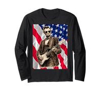 Abraham Lincoln Guitare rétro Vintage Abe Lincolm Manche Longue