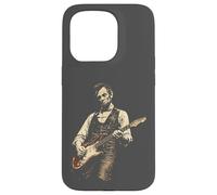 Abraham Lincoln Guitare Rétro Vintage Musique Histoire Coque pour iPhone 15 Pro