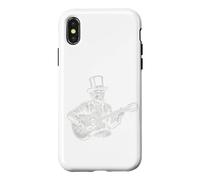 Abraham Lincoln Guitare T-Shirt Abe Lincoln Joue De La Coque pour iPhone X/XS
