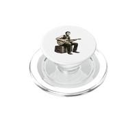 Abraham Lincoln Guitare T-Shirt Abe Lincoln Joue De La PopSockets PopGrip pour MagSafe
