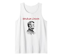 Abraham Lincoln (Illustration Graphique) Débardeur