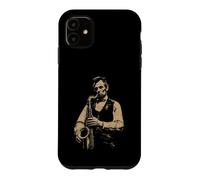 Abraham Lincoln Jouant du Saxophone drôle Sax Player Musicien Coque pour iPhone 11