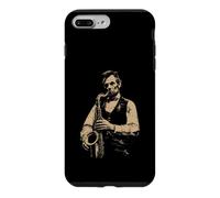 Abraham Lincoln Jouant du Saxophone drôle Sax Player Musicien Coque pour iPhone 7 Plus/8 Plus