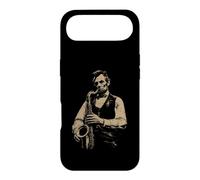 Abraham Lincoln Jouant du Saxophone drôle Sax Player Musicien Coque pour iPhone Air