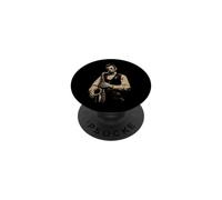 Abraham Lincoln Jouant du Saxophone drôle Sax Player Musicien PopSockets PopGrip Adhésif