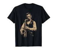 Abraham Lincoln Jouant du Saxophone drôle Sax Player Musicien T-Shirt