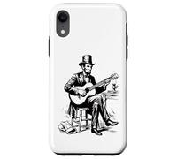Abraham Lincoln Joue de la Guitare Coque pour iPhone XR