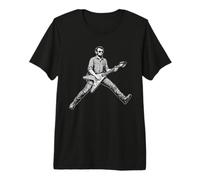 Abraham Lincoln Joue de la Guitare drôle T-Shirt Haut de Gamme