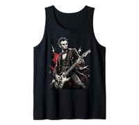 Abraham Lincoln Joue de la Guitare électrique à Bascule Histoire drôle Débardeur