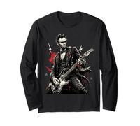 Abraham Lincoln Joue de la Guitare électrique à Bascule Histoire drôle Manche Longue