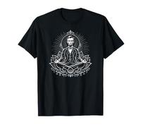 Abraham Lincoln méditant en Position de Lotus Zen T-Shirt