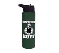 Abraham Lincoln Muscle History - Abraham Lincoln - Passionné d'histoire Stainless Steel Insulated Water Bottle
