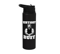 Abraham Lincoln Muscle History - Abraham Lincoln - Passionné d'histoire Stainless Steel Insulated Water Bottle