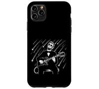 Abraham Lincoln Playing Guitar Patriotic Funny July 4th Coque pour iPhone 11 Pro Max