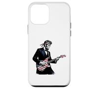 Abraham Lincoln Playing Guitar Patriotic Funny July 4th Coque pour iPhone 12 Mini
