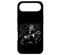 Abraham Lincoln Playing Guitar Patriotic Funny July 4th Coque pour iPhone Air