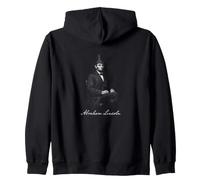 Abraham Lincoln Président Portrait Histoire Civile Sweat à Capuche