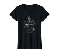 Abraham Lincoln Rock Président Jouant de la Guitare électrique T-Shirt Graphique avec Valeur