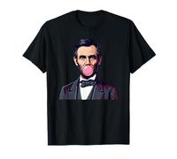 Abraham Lincoln soufflant Un Chewing-Gum à Bulles T-Shirt