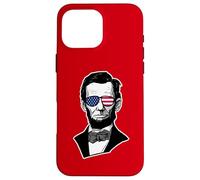 Abraham Lincoln USA Lunettes de Soleil Coque pour iPhone 16 Pro Max