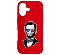 Abraham Lincoln USA Lunettes de Soleil Coque pour iPhone 17