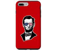 Abraham Lincoln USA Lunettes de Soleil Coque pour iPhone 7 Plus/8 Plus