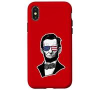 Abraham Lincoln USA Lunettes de Soleil Coque pour iPhone X/XS