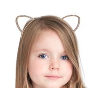 Abrania pour les oreilles de chat - Cat's Ears Band, Canda delle Gattechie par Rapid Glitter | Accessoires de cosplay poppi de coiffure photo pour animaux pour femmes s'habille